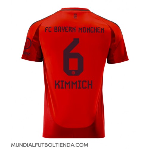 Camiseta Bayern Munich Joshua Kimmich #6 Primera Equipación Replica 2024-25 mangas cortas